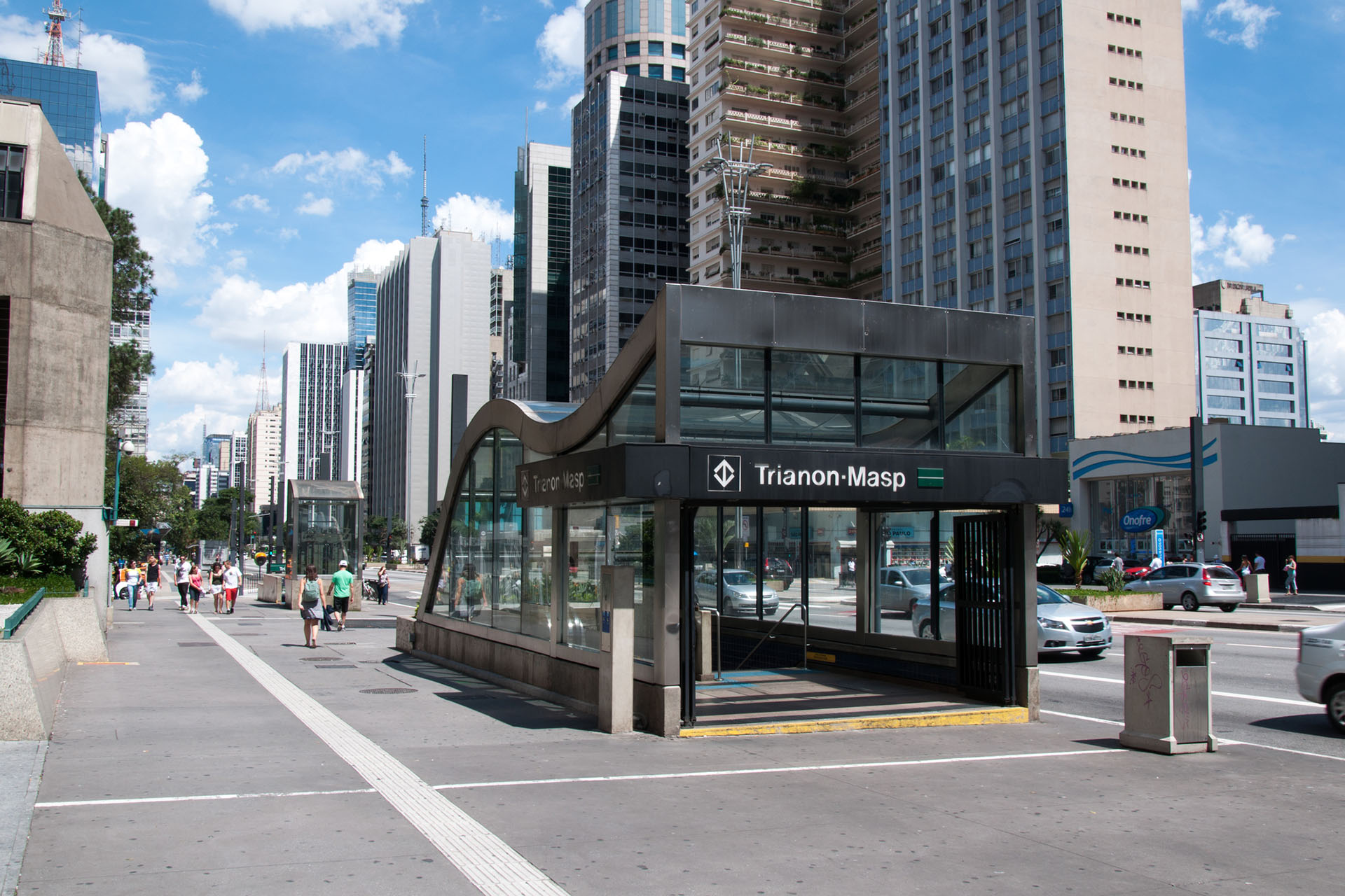 estação do metrô da avenida paulista